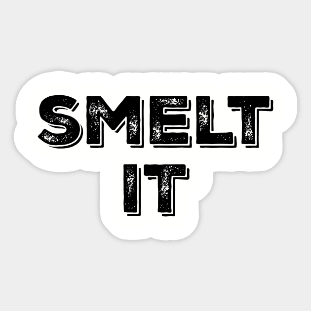 Smelt It Sticker by US Japan Fam